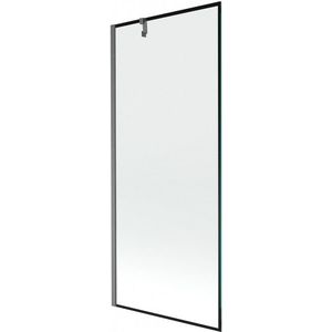 MEXEN/S - Next vaňová zástena FIX 80 x 150, čierna vzor, grafit kartáčovaná 895-080-000-00-70-66 vyobraziť