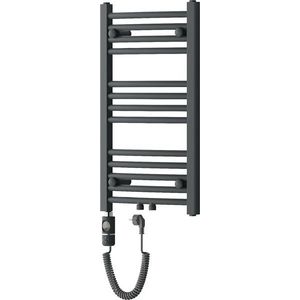 MEXEN/S - Ares radiátor + vykurovacia tyč 700 x 400 mm, 300 W, antracit W102-0700-400-2300-66 vyobraziť
