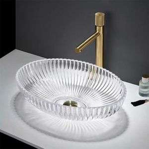 REA - Umývadlo na dosku Nicole Transparent REA-U4701 vyobraziť