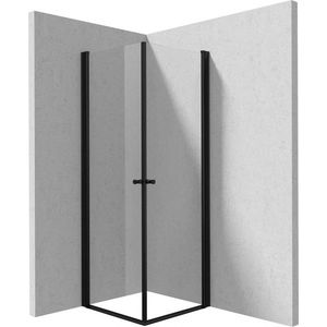 DEANTE - Sprchovací kút Kerria Plus čierna, štvorcová, 80x80 cm KKNNW08W08 vyobraziť