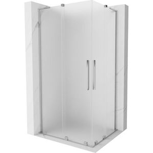 MEXEN/S - Velar L Duo sprchovací kút, posuvné dvere 100 x 90, dekor, chróm 871-100-090-02-33-01 vyobraziť
