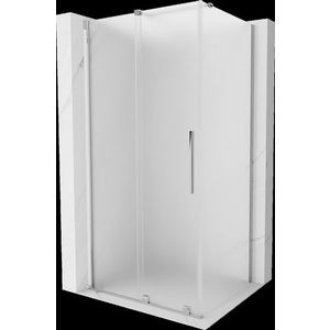 MEXEN/S - Velár sprchovací kút, posuvné dvere 90 x 120, dekor, chróm 871-090-120-31-01 vyobraziť