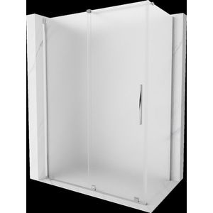 MEXEN/S - Velár sprchovací kút, posuvné dvere 140 x 70, dekor, chróm 871-140-070-31-01 vyobraziť