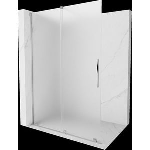MEXEN/S - Velar Sprchová zástena posuvná Walk-in 140 x 200, dekor 8 mm, chróm 871-140-000-33-01 vyobraziť