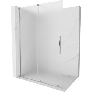 MEXEN/S - Velar Sprchová zástena posuvná Walk-in 160 x 200, dekor 8 mm, chróm 871-160-000-33-01 vyobraziť