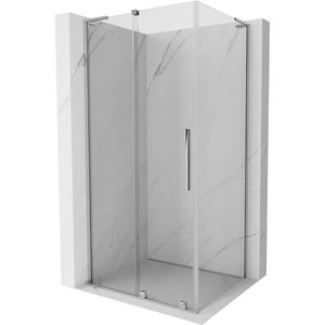 MEXEN/S - Velar L sprchovací kút, posuvné dvere 90 x 110, transparent, chróm 871-090-110-03-01 vyobraziť