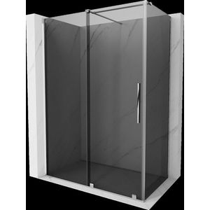 MEXEN/S - Velár sprchovací kút, posuvné dvere 160 x 80, grafit, chróm 871-160-080-41-01 vyobraziť
