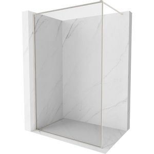 MEXEN/S - Kioto-F Sprchová zástena WALK-IN s rámom 70 x 202, transparent 8 mm, nikel kartáčovaný 800-070-104-97-00 vyobraziť