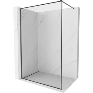 MEXEN/S - Kioto-F Sprchová zástena WALK-IN s rámom 135 x 202, transparent 8 mm, grafit kartáčovaná 800-135-104-66-00 vyobraziť