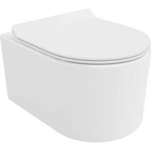 MEXEN/S - Sofia Závesná WC misa Rimless Tornado vrátane sedátka s slow slim, duroplast, biela lesk 30540100T vyobraziť