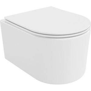 MEXEN/S - Sofia Závesná WC misa Rimless Tornado vrátane sedátka s slow slim, duroplast, biela lesk 30540400T vyobraziť