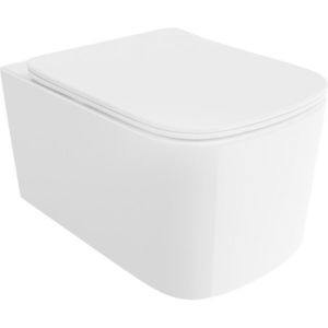 MEXEN/S - Vivo Závesná WC misa Rimless Tornado vrátane sedátka s slow slim, duroplast, biela lesk 30610200T vyobraziť
