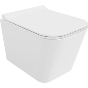 MEXEN/S - Teo Závesná WC misa Rimless Tornado vrátane sedátka s slow slim, duroplast, biela lesk 30850700T vyobraziť