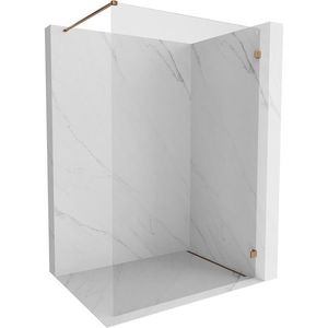MEXEN/S - Lunar Sprchová zástena WALK-IN pravá 70 x 200, transparent 8 mm, ružové zlato 830-070-000-60-00-P vyobraziť