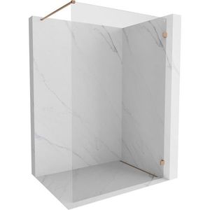 MEXEN/S - Lunar Sprchová zástena WALK-IN pravá 130 x 200, transparent 8 mm, meď kartáčovaná 830-130-000-65-00-P vyobraziť