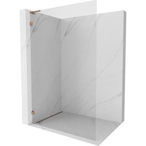 MEXEN/S - Lunar L Sprchová zástena WALK-IN ľavá 70 x 200, transparent 8 mm, ružové zlato 830L-070-000-60-00-L vyobraziť