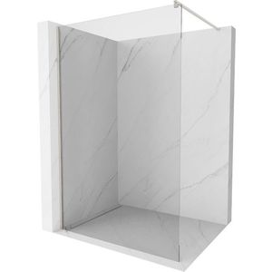 MEXEN/S - Kioto Sprchová zástena WALK-IN 55 x 200, transparent 8 mm, nikel kefovaná 800-055-101-97-00 vyobraziť