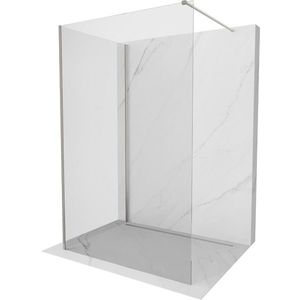 MEXEN/S - Kioto Sprchová zástena WALK-IN 100 x 100, transparent, nikel kefovaná 800-100-212-97-00-100 vyobraziť
