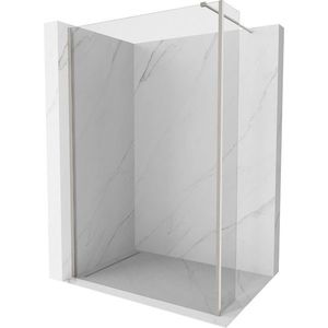 MEXEN/S - Kioto Sprchová zástena WALK-IN 125 x 30, transparent, nikel kefovaná 800-125-212-97-00-030 vyobraziť