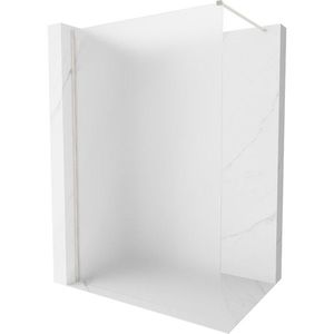 MEXEN/S - Kyoto-X Sprchová zástena WALK-IN 80 x 200, dekor 10 mm, nikel kartáčovaný 800-080-101-97-30-X vyobraziť