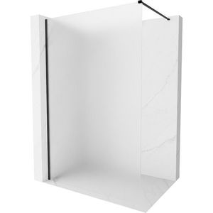 MEXEN/S - Kyoto-X Sprchová zástena WALK-IN 90 x 200, dekor 10 mm, čierna 800-090-101-70-30-X vyobraziť