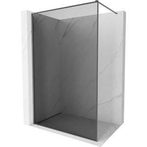 MEXEN/S - Kyoto-XF Sprchová zástena WALK-IN s rámom 50 x 202, grafit 10 mm, grafit metal 800-050-104-95-40-X vyobraziť