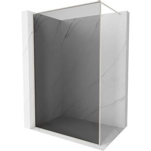 MEXEN/S - Kyoto-XF Sprchová zástena WALK-IN s rámom 50 x 202, grafit 10 mm, nikel kartáčovaný 800-050-104-97-40-X vyobraziť