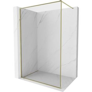 MEXEN/S - Kyoto-XF Sprchová zástena WALK-IN s rámom 60 x 202, transparent 10 mm, zlato 800-060-104-50-00-X vyobraziť
