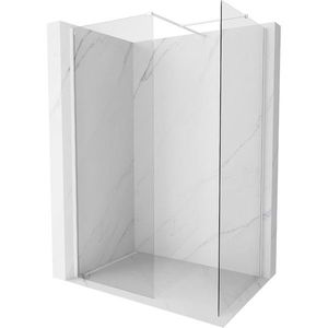 MEXEN/S - Kyoto-X Sprchová zástena WALK-IN 90 x 90, transparent 10 mm, biela 800-090-202-20-00-090-X vyobraziť