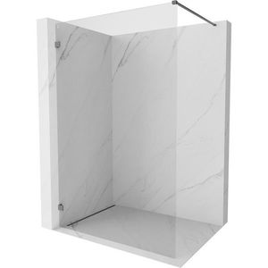 MEXEN/S - Lunar Sprchová zástena WALK-IN ľavá 130 x 200, transparent 8 mm, grafit metal 830-130-000-95-00-L vyobraziť