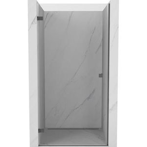 MEXEN/S - Lunar-B sprchové dvere krídlové ľavé 85, transparent, grafit kartáčovaná 832-085-000-66-00-L vyobraziť