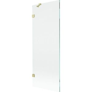 MEXEN/S - Lunar vaňová zástena FIX 70 x 150, transparent, zlatá kartáčovaná 897-070-000-55-00 vyobraziť