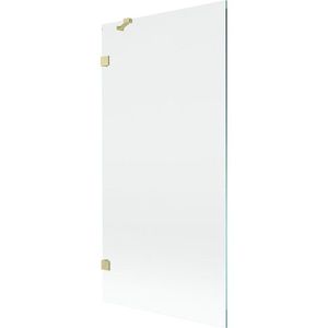 MEXEN/S - Lunar vaňová zástena FIX 90 x 150, transparent, zlatá kartáčovaná 897-090-000-55-00 vyobraziť