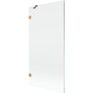 MEXEN/S - Lunar vaňová zástena FIX 90 x 150, transparent, meď kartáčovaná 897-090-000-65-00 vyobraziť