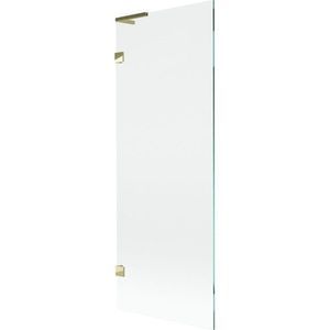 MEXEN/S - Lunar L vaňová zástena FIX 70 x 150, transparent, zlatá 897L-070-000-50-00 vyobraziť