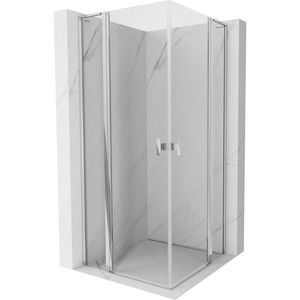 MEXEN/S - Mist L Duo sprchovací kút dvere krídlové 115 x 115, transparent, chróm 8A4L-115-115-01-00 vyobraziť