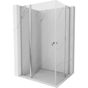 MEXEN/S - Mist L Duo sprchovací kút dvere krídlové 120 x 95, transparent, chróm 8A4L-120-095-01-00 vyobraziť