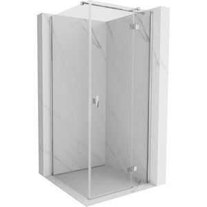 MEXEN/S - Mist HT sprchový kút dvere krídlové pravá 70 x 70, transparent, chróm 8A5T-070-070-01-00-P vyobraziť