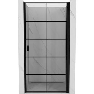 MEXEN - MIST dverná časť (1d) 80x200 cm 6mm čierna, dekor, pravé 8A2-080-000-70-77-P vyobraziť