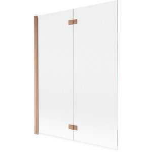 MEXEN - MIST vaňová zástena 130x150 cm 6mm 2-s, meď kartáčovaná, číra, ľavá 8A9-130-002-65-00-L vyobraziť