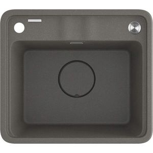 DEANTE DEANTE - Momi metallic grey Granitový drez, 1-bowl ZKM_T103 vyobraziť