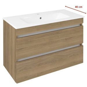 SAPHO - EZARA umývadlová skrinka 78x54x39cm, dub cuneo EZ792-2525 vyobraziť