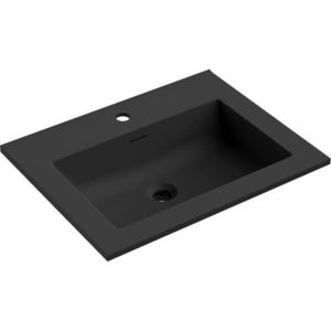MEXEN - Otis umývadlo zapustené do dosky 61 x 46, 5, čierna mat 25186071 vyobraziť
