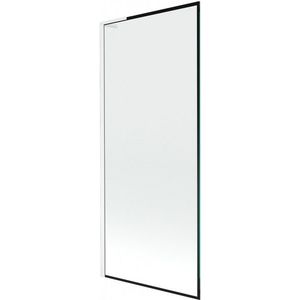 MEXEN/S - Next L vaňová zástena FIX 80 x 150, čierna vzor, biela 895-080-000-03-70-20 vyobraziť