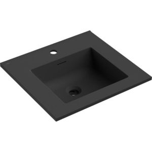 MEXEN - Otis umývadlo zapustené do dosky 51 x 46, 5, čierna mat 25185071 vyobraziť