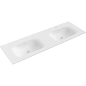 MEXEN - Vela dvojumývadlo zapustené do dosky 141 x 46, 5, biela mat 25231401D vyobraziť