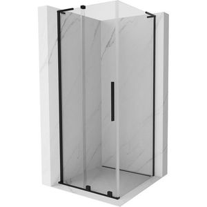 Sprchové dveře MEXEN 120 cm černé vyobraziť