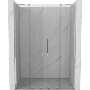 MEXEN/S - Velar L Duo posuvné sprchové dvere 150, transparent, chróm 871-150-003-02-01 vyobraziť