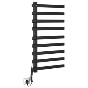 SAPHO - ELCOR elektrický sušiak uterákov 480x920x50 128 W, čierna mat EB460 vyobraziť