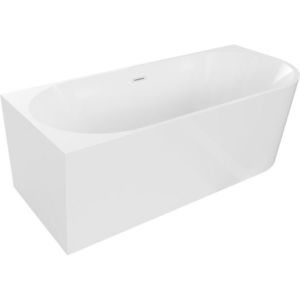 MEXEN/S - Mia voľne stojaca rohová vaňa ľavá 160 x 80, biela, sifón a prepad biela 52691608000L-20 vyobraziť